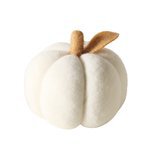 Dekoaufsteller Tikva Kürbis creme DM13,5cm
